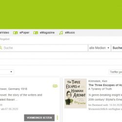 Reprodução site Onleihe
