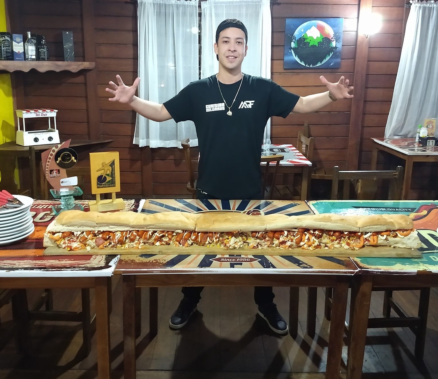 Hot dog de 1,5m
