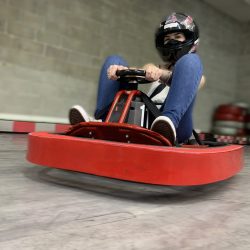 Circuito de Mini Kart no Shopping Mueller _ Foto divulgação
