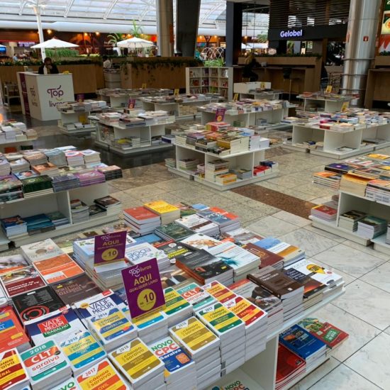 feira top livros shopping estação