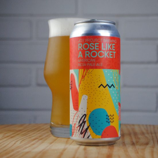 Rose Like a Rocket - uma American India Pale Ale, que aposta na combinação dos lupúos Cashmete, Citra Lupomax e Strata - Cred André Santini