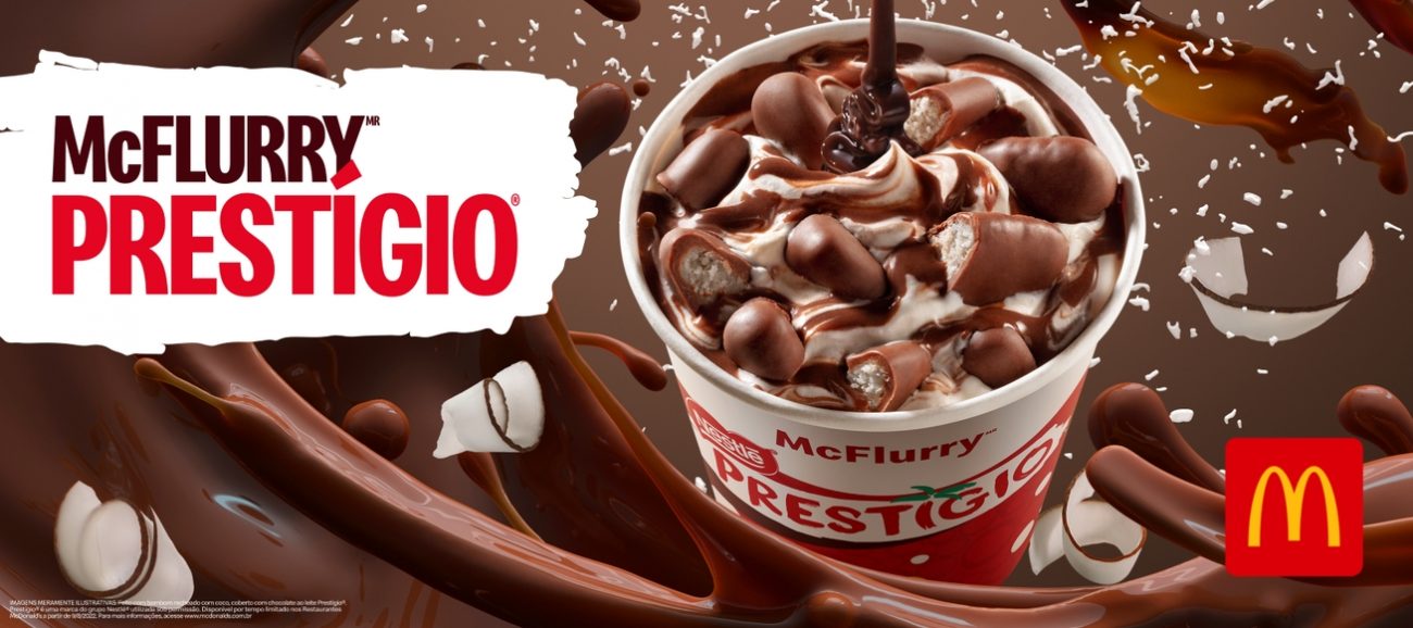 McFlurry Prestígio é pedida certa para matar a fome geladinha de Méqui