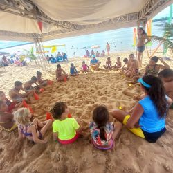 Além das apresentações artísticas, este ano, o Caravana Cultural promove as oficinas criativas (Créd. Caravana Cultural)