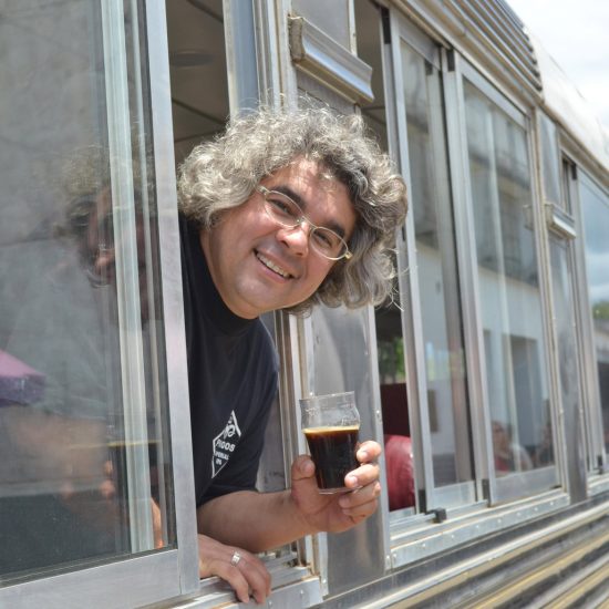 Samuel da Bodebrown no Beer Train - foto Cauby Ross