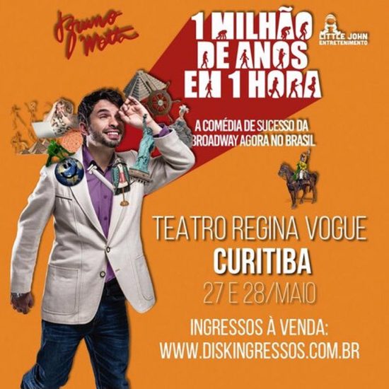 Sucesso da Broadway é apresentado em Curitiba, no Shopping Estação