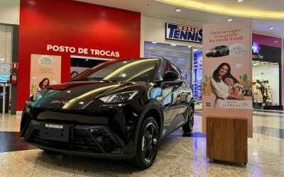 Campanha de Dia das Mães do Shopping Estação resgata a memória afetiva dos curitibanos e sorteia carro elétrico da BYD