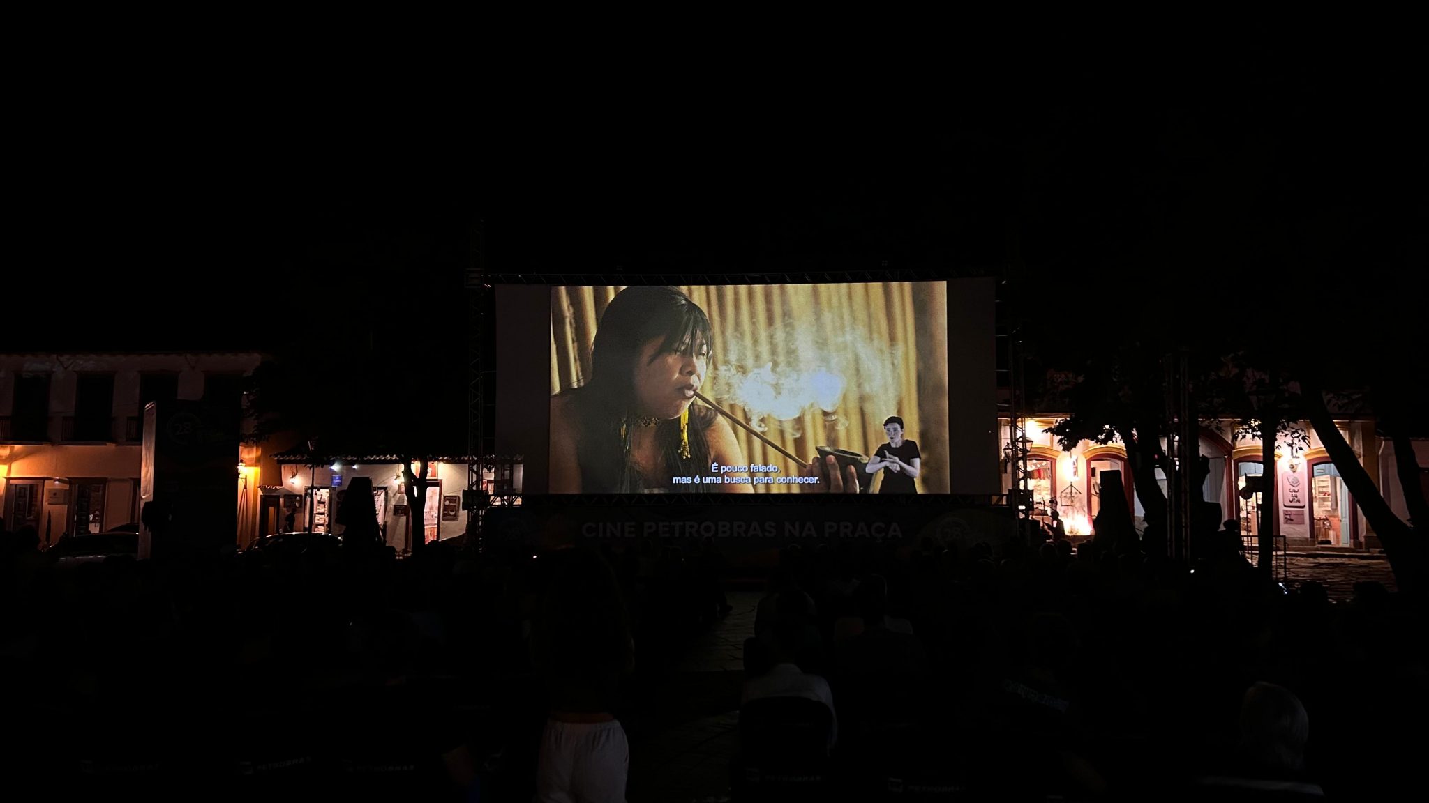 Exibição do filme na 28ª Mostra de Cinema de Tiradentes.