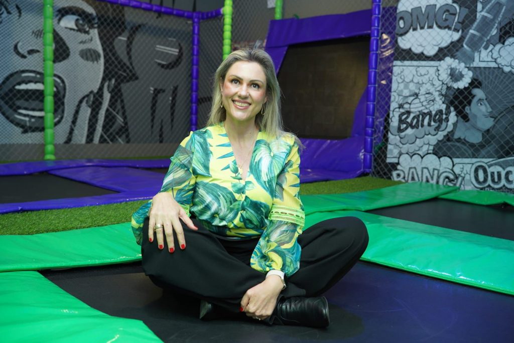 Fernanda Polichuk Vendramin - proprietária da Liga dos Heróis Pizzaria