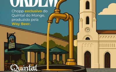 Encontros de Fim de Ano ganham novo sabor com o Chopp Lager da Ordem no Quintal do Monge