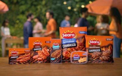Fábricas da Seara no Paraná produzem itens da linha Churrasco, destaque da nova campanha com Galvão Bueno e Arnaldo Cezar Coelho