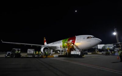 Aeroporto Afonso Pena celebra início da nova operação da Tap entre Lisboa e Curitiba
