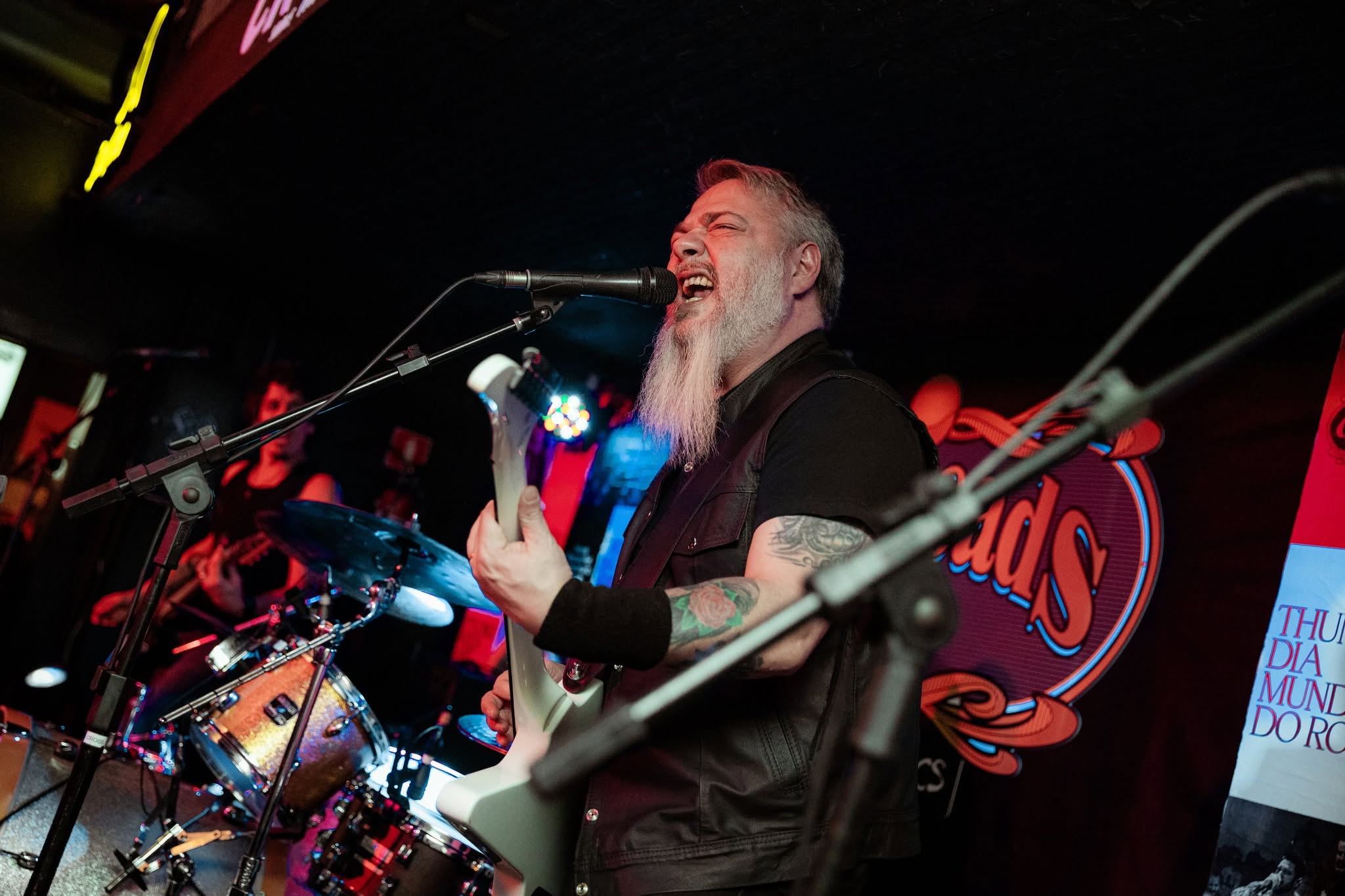 King Nothing leva o repertório do Metallica ao Thunderstruck Woodstock neste domingo, 16 de agosto. Foto_ Márcio Farias